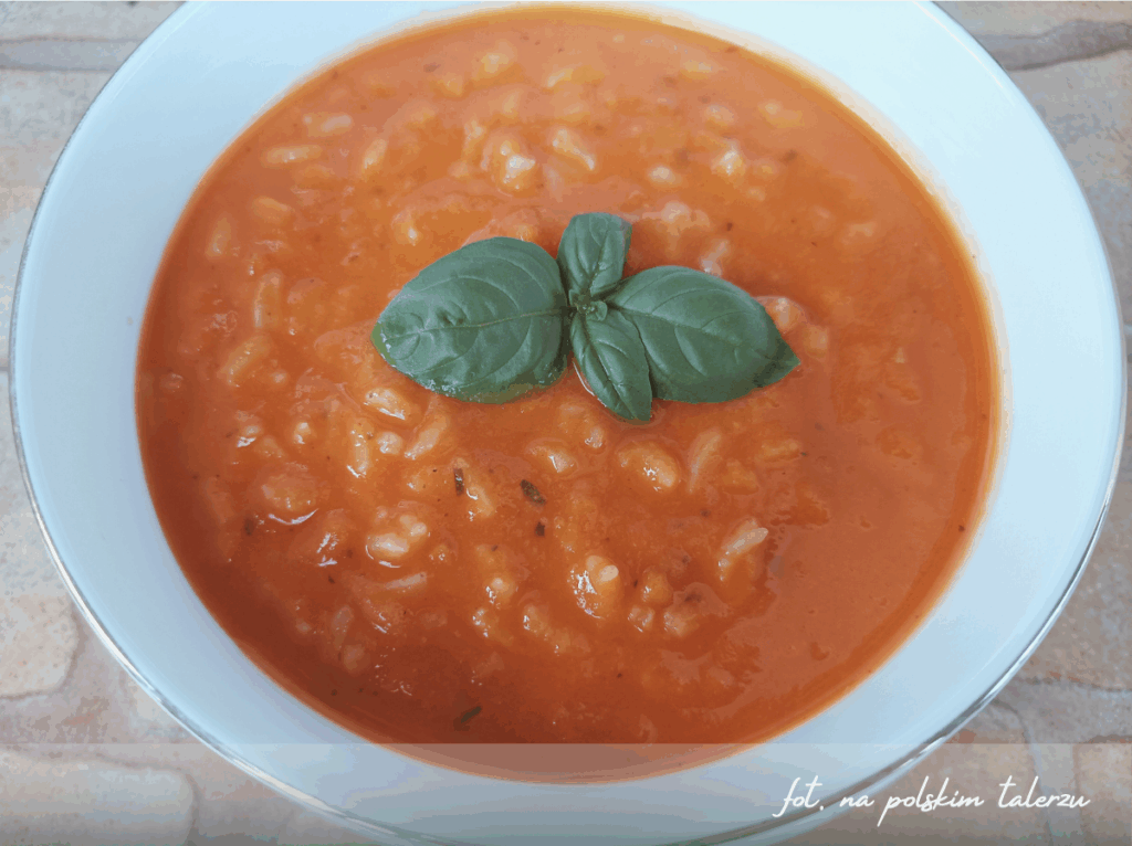 pomidorowa z pomidorów krem z pomidorów, pomidorowa z pomidorów