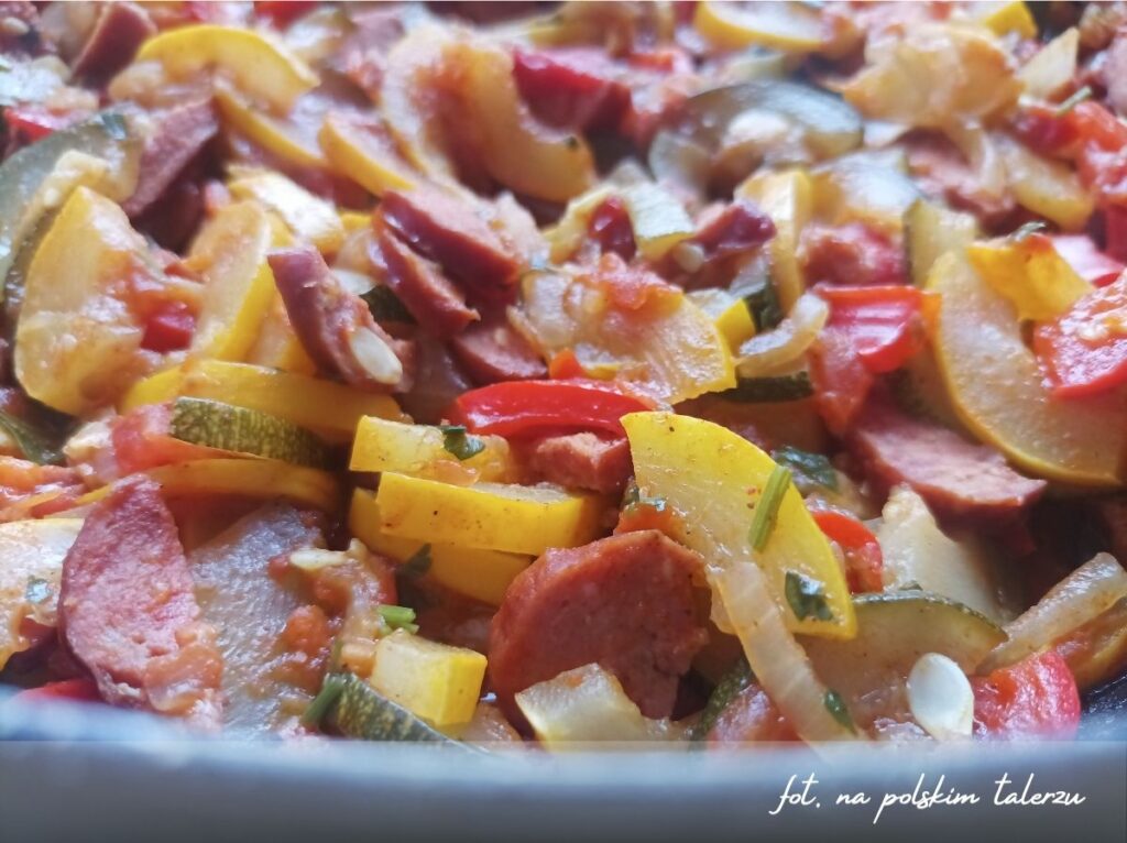 Przepis na leczo z cukinii, leczo z cukinią Leczo z cukinii, 2