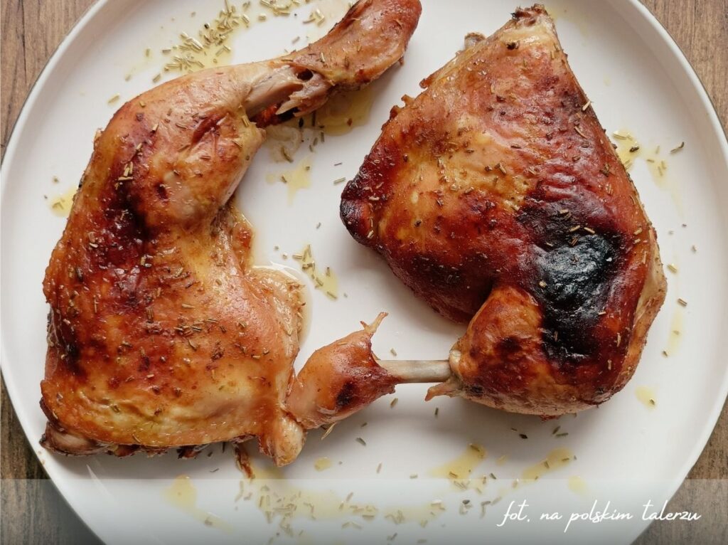 udka pieczone w miodzie