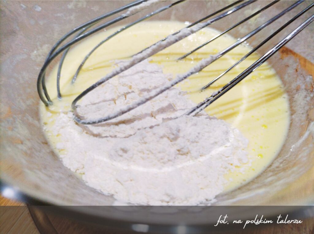 Omlet z jabłkiem, 2