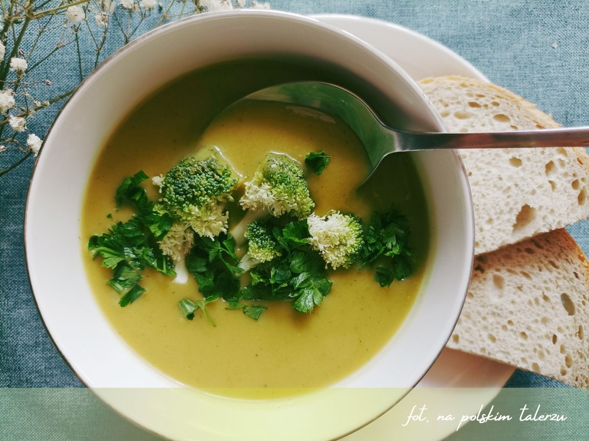 Zupa krem z brokułów - krem z brokuła, 4
