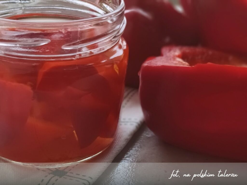 papryka marynowana, papryka konserwowa Papryka marynowana, przepis, 1