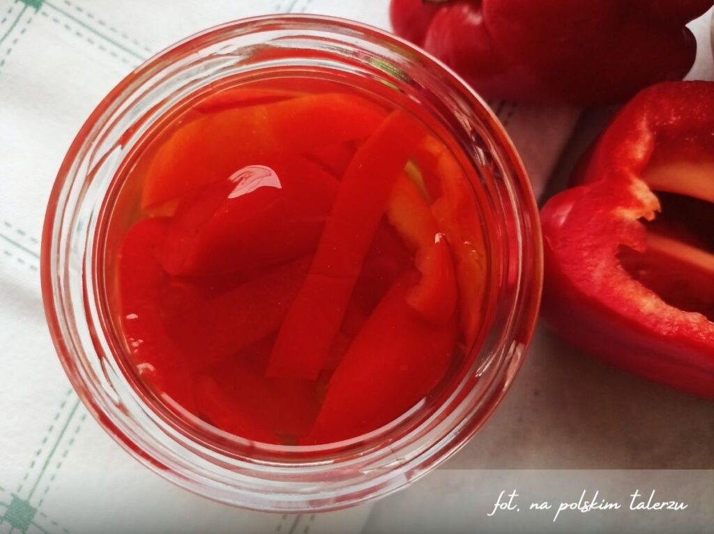 Papryka marynowana, przepis, 2