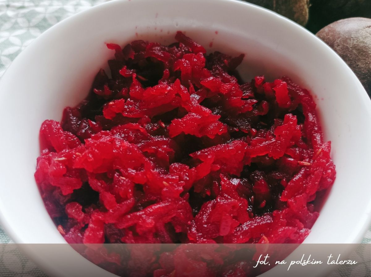 Buraczki do obiadu na zimno