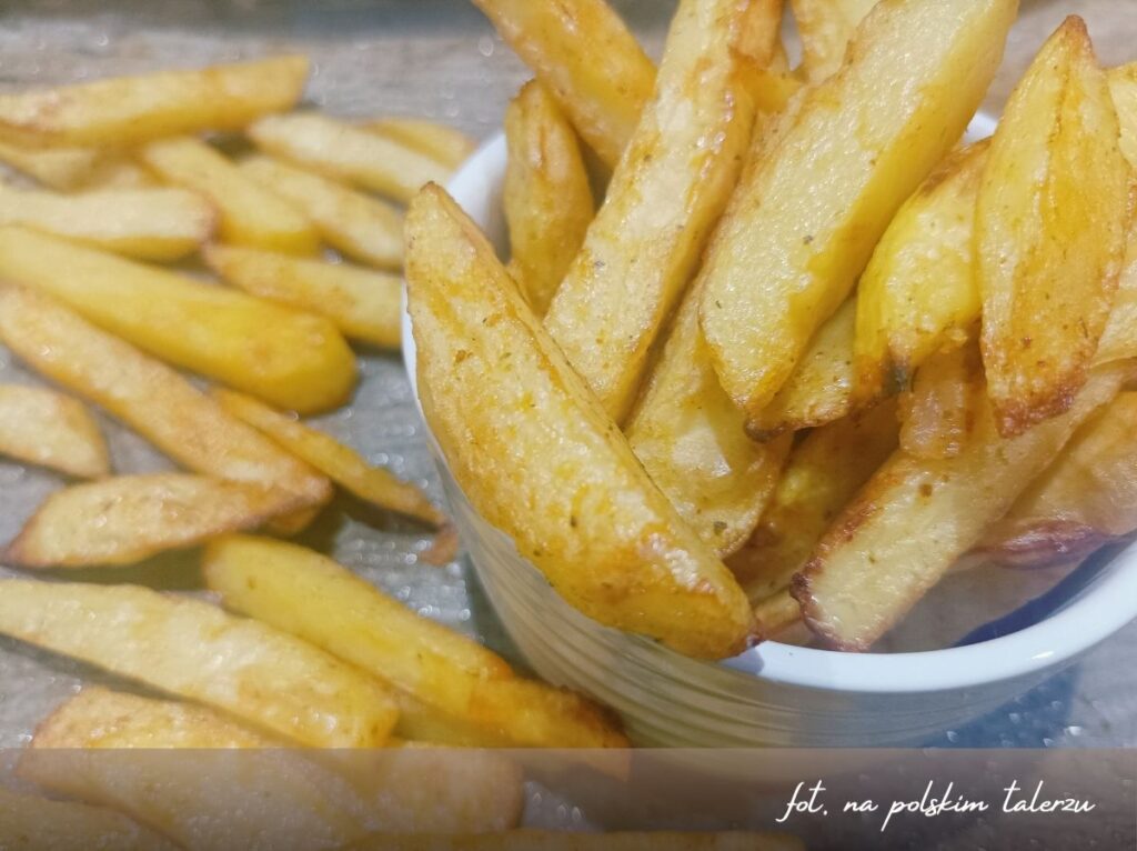 Domowe frytki z piekarnika, frytki belgijskie, 1