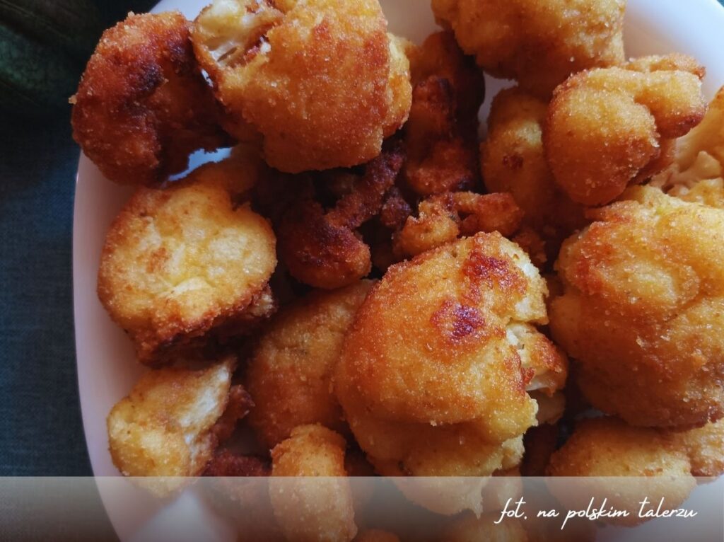 Kalafior w bułce tartej, kalafior smazony, kalafior w panierce