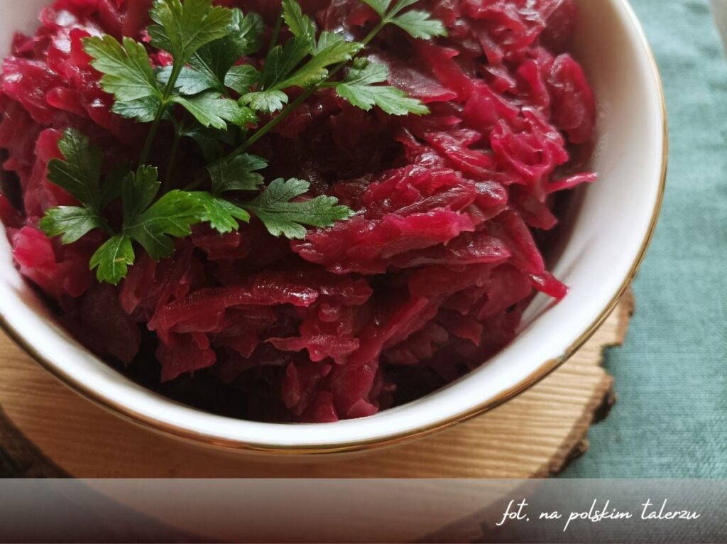 Kapusta czerwona kiszona, czerwona kapusta zasmażana, 3