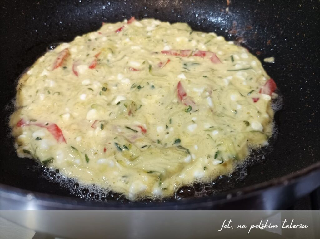 Omlet z cukinią, 6