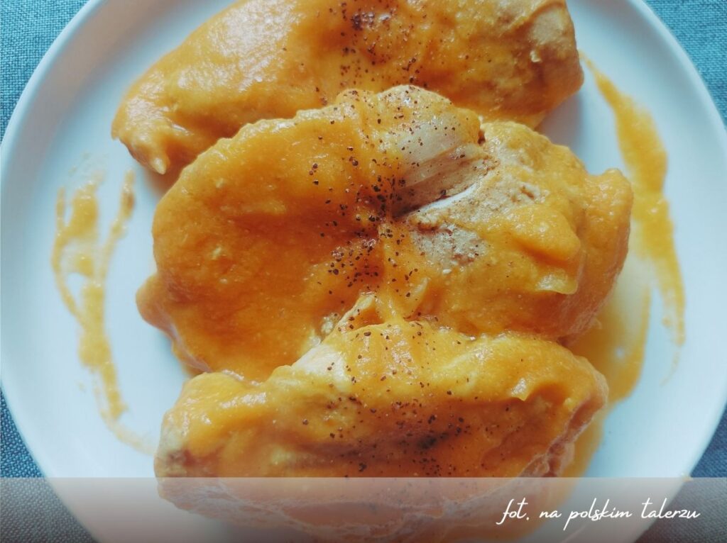 Kurczak w sosie, kurczak w jarzynach, 1