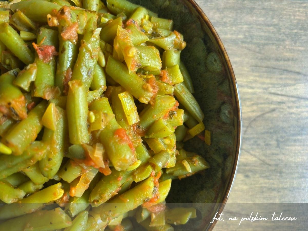 Fasolka szparagowa, zielona fasola, dodatek do obiadu, sałatka, surówka
