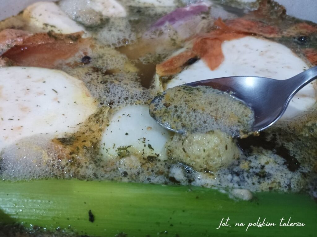 przepis na rosół drobiowo wołowy