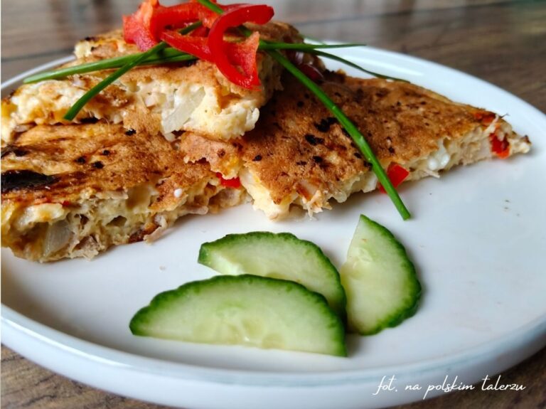 Omlet z tuńczykiem