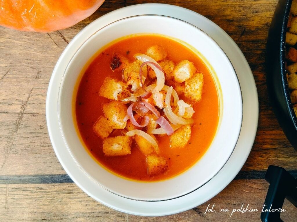 Zupa dyniowa, zupa z dyni Hokkaido