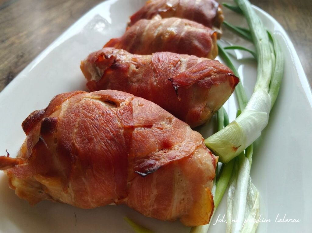 Roladki z fileta kurczaka z piekarnika Roladki z kurczaka z piekarnika