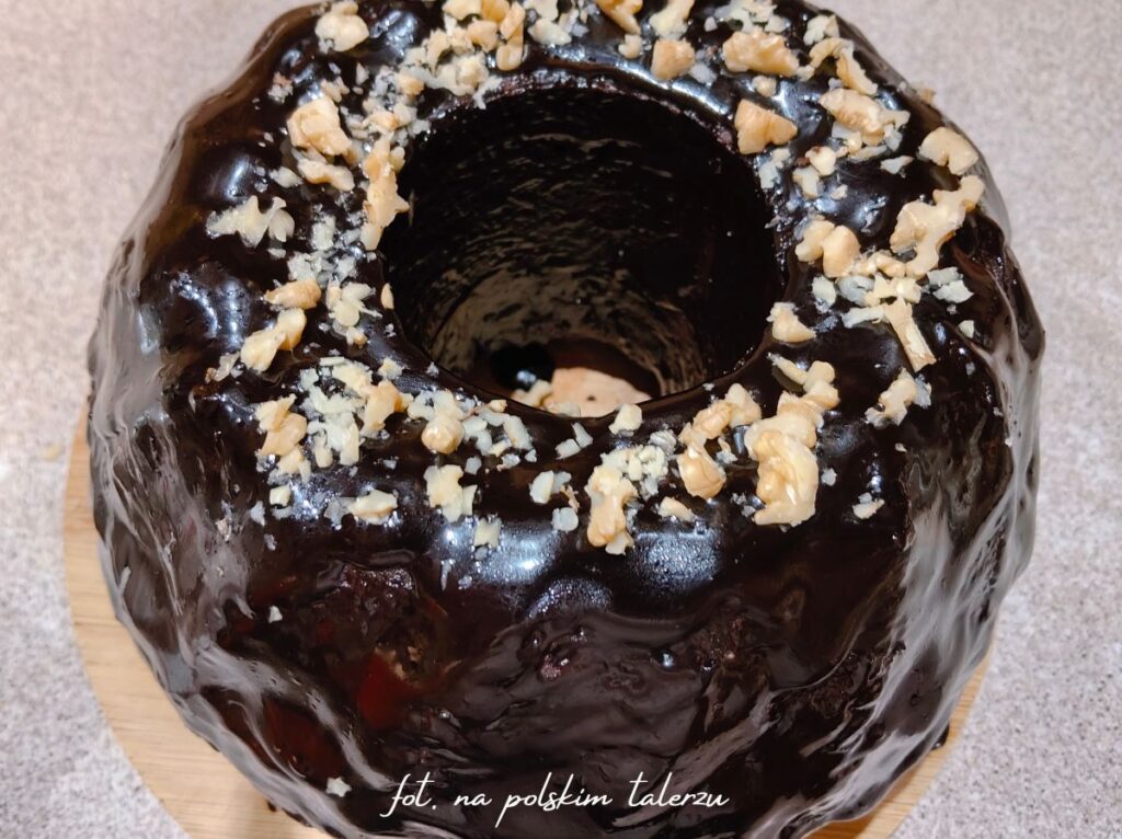 Babka murzynek z powidłami